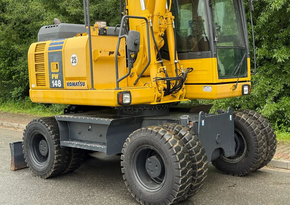 Komatsu * Komatsu PW 148 *ROTOTILT * Sprowadzona * Stan Perfekcyjny * Koparka Kołowa * - Escavadeira de rodas: foto 5 Komatsu * Komatsu PW 148 *ROTOTILT * Sprowadzona * Stan Perfekcyjny * Koparka Kołowa * - Escavadeira de rodas: foto 5