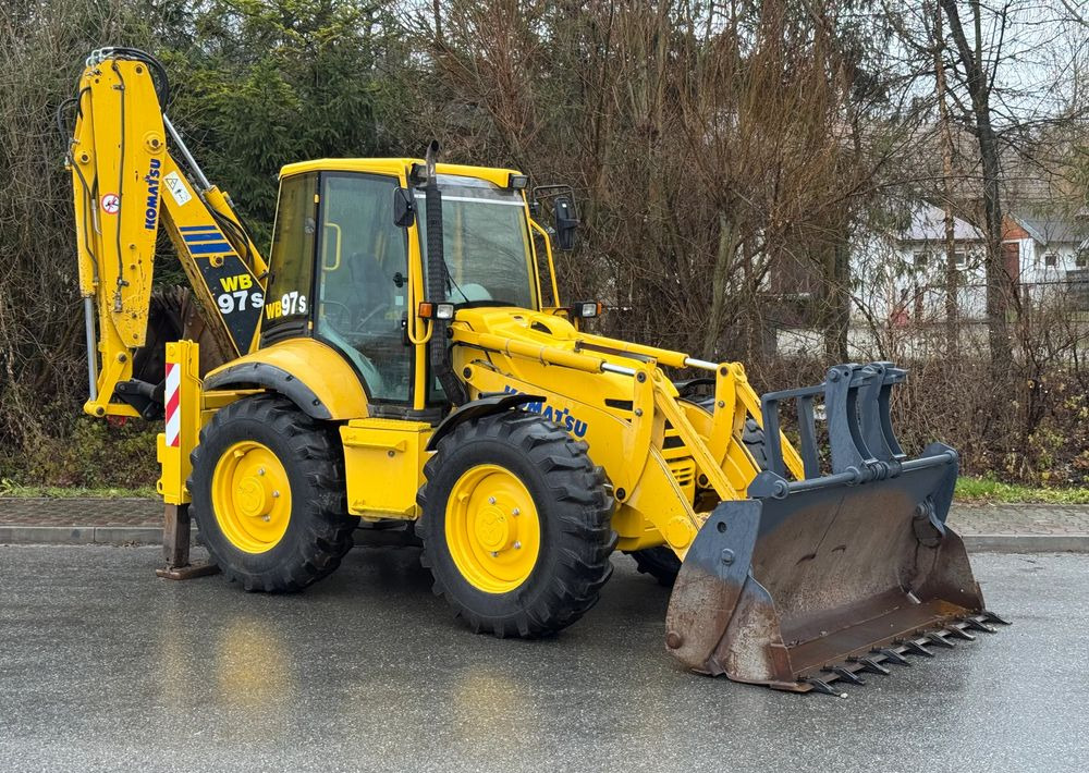 Komatsu * Koparko Ładowarka * Komatsu WB 97 S Utility * - Retroescavadeira: foto 2 Komatsu * Koparko Ładowarka * Komatsu WB 97 S Utility * - Retroescavadeira: foto 2