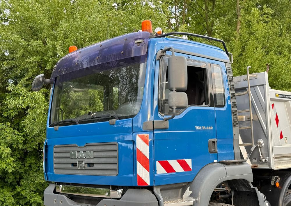 MAN * Kiper Meiller * Wywrotka * 35-440 * MAN TGA 8X4 * Stan Perfekcyjny * - Camião basculante: foto 5 MAN * Kiper Meiller * Wywrotka * 35-440 * MAN TGA 8X4 * Stan Perfekcyjny * - Camião basculante: foto 5