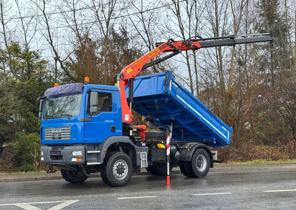 MAN * MAN 18 280 * Kiper Wywrotka * 4x4 * HDS Palfinger 120 STAN BARDZO DOBRY * Sprowadzony - Camião basculante: foto 1 MAN * MAN 18 280 * Kiper Wywrotka * 4x4 * HDS Palfinger 120 STAN BARDZO DOBRY * Sprowadzony - Camião basculante: foto 1