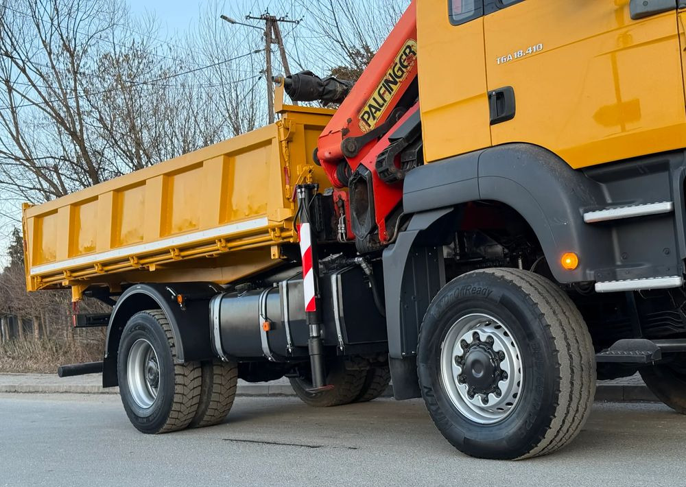 MAN * MAN TGA 18-410 * KIPER WYWROTKA * 4x4 * HDS Palfinger PK16500* Sprowadzony* Bardzo Dobry Stan * - Camião basculante: foto 5 MAN * MAN TGA 18-410 * KIPER WYWROTKA * 4x4 * HDS Palfinger PK16500* Sprowadzony* Bardzo Dobry Stan * - Camião basculante: foto 5