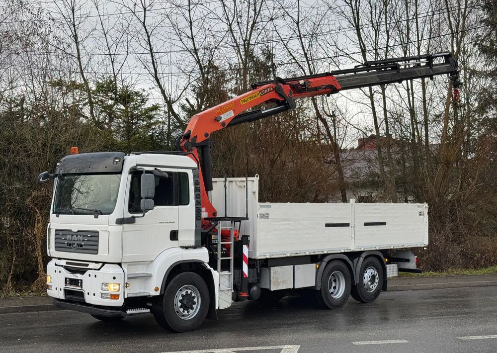 MAN * TGA 26-440 * 4x6 Hydrodrive * HDS Palfinger PK 20002 * Bardzo Dobry Stan - Camião de caixa aberta/ Plataforma, Camião grua: foto 1 MAN * TGA 26-440 * 4x6 Hydrodrive * HDS Palfinger PK 20002 * Bardzo Dobry Stan - Camião de caixa aberta/ Plataforma, Camião grua: foto 1