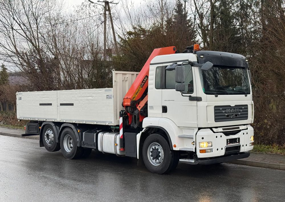 MAN * TGA 26-440 * 4x6 Hydrodrive * HDS Palfinger PK 20002 * Bardzo Dobry Stan - Camião de caixa aberta/ Plataforma, Camião grua: foto 2 MAN * TGA 26-440 * 4x6 Hydrodrive * HDS Palfinger PK 20002 * Bardzo Dobry Stan - Camião de caixa aberta/ Plataforma, Camião grua: foto 2