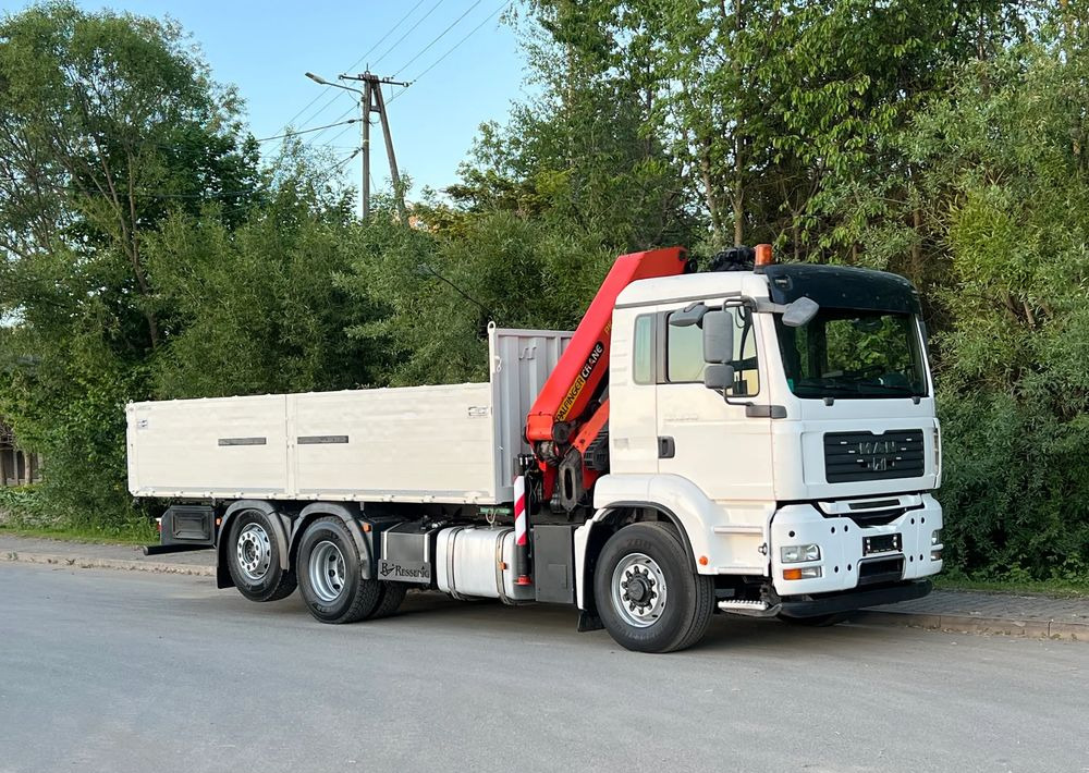 MAN * TGA 26-440 * 4x6 Hydrodrive * HDS Palfinger PK 20002 * Bardzo Dobry Stan - Camião grua, Camião de caixa aberta/ Plataforma: foto 2 MAN * TGA 26-440 * 4x6 Hydrodrive * HDS Palfinger PK 20002 * Bardzo Dobry Stan - Camião grua, Camião de caixa aberta/ Plataforma: foto 2
