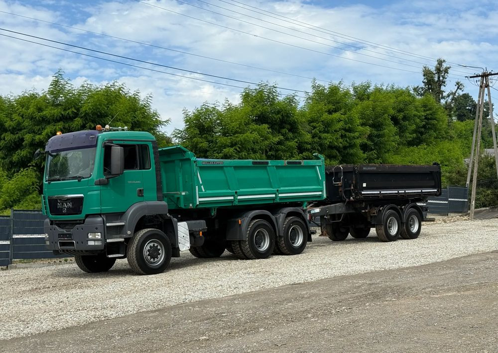 MAN * TGS 26.440 MAN * Kiper / Wywrotka * 6x6 * Sprowadzona * Tandem Kiper Zestaw * Bordmatik * Stan Perfekcyjny - Camião basculante: foto 2 MAN * TGS 26.440 MAN * Kiper / Wywrotka * 6x6 * Sprowadzona * Tandem Kiper Zestaw * Bordmatik * Stan Perfekcyjny - Camião basculante: foto 2