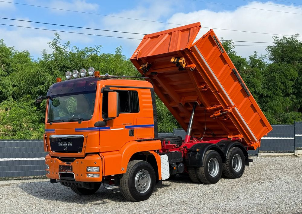 Camião basculante MAN * TGS 26.480 MAN * Kiper / Wywrotka * 6x4 * Sprowadzona * Bordmatik * Stan Perfekcyjny: foto 13 Camião basculante MAN * TGS 26.480 MAN * Kiper / Wywrotka * 6x4 * Sprowadzona * Bordmatik * Stan Perfekcyjny: foto 13