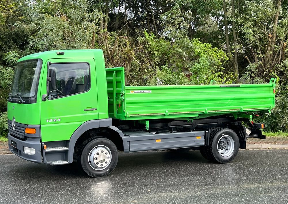 Camião basculante Mercedes-Benz * Mercedes ATEGO 1224 Kiper * Wywrotka MEILLER x3 * Bardzo Dobry Stan: foto 16