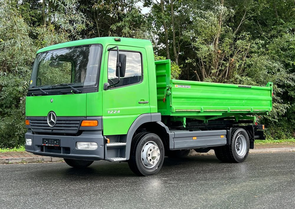 Camião basculante Mercedes-Benz * Mercedes ATEGO 1224 Kiper * Wywrotka MEILLER x3 * Bardzo Dobry Stan: foto 12