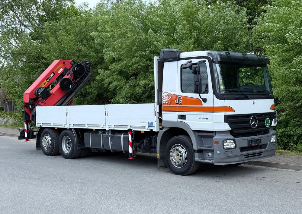 Mercedes-Benz * Mercedes Actros * KRAN HDS Palfinger PK 44002 Performance * Sprowadzony * Stan Perfekcyjny * - Camião de caixa aberta/ Plataforma, Camião grua: foto 2 Mercedes-Benz * Mercedes Actros * KRAN HDS Palfinger PK 44002 Performance * Sprowadzony * Stan Perfekcyjny * - Camião de caixa aberta/ Plataforma, Camião grua: foto 2