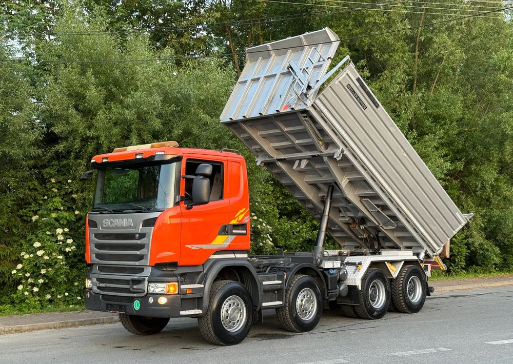 Scania * Kiper * Wywrotka * Scania R490 * 8X4 * Bordmatic * Jak Nowy * Stan Perfekcyjny * Sprowadzony - Camião basculante: foto 1 Scania * Kiper * Wywrotka * Scania R490 * 8X4 * Bordmatic * Jak Nowy * Stan Perfekcyjny * Sprowadzony - Camião basculante: foto 1