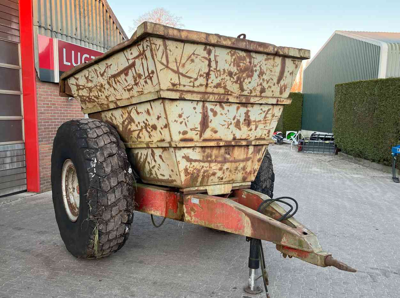 Gronddumper, zandkipper, enkelas, landbouwtransport - Reboque basculante agrícola: foto 3 Gronddumper, zandkipper, enkelas, landbouwtransport - Reboque basculante agrícola: foto 3