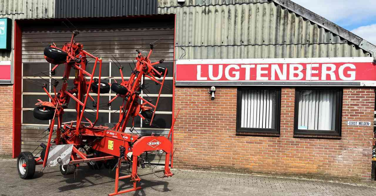 Kuhn GF 8501T Tedder Schudder Kreiselheuer weidebouwmachines - Ancinho enleirador: foto 1 Kuhn GF 8501T Tedder Schudder Kreiselheuer weidebouwmachines - Ancinho enleirador: foto 1