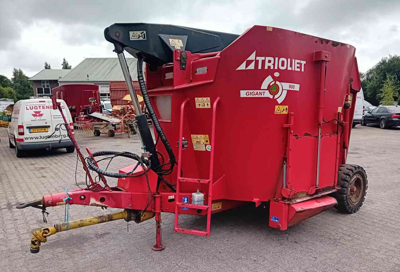 Trioliet Gigant 900 voermengwagen - Misturadora Alimentadora: foto 1 Trioliet Gigant 900 voermengwagen - Misturadora Alimentadora: foto 1