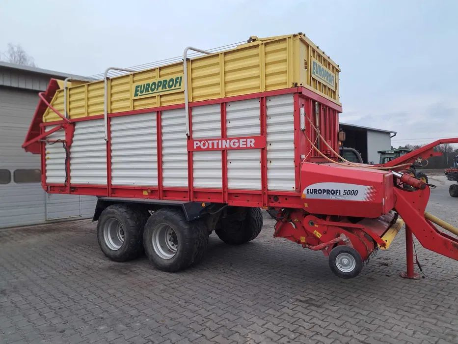 Przyczepa samozbierająca Pottinger Europrofi 5000 - Autocarregadora: foto 2 Przyczepa samozbierająca Pottinger Europrofi 5000 - Autocarregadora: foto 2