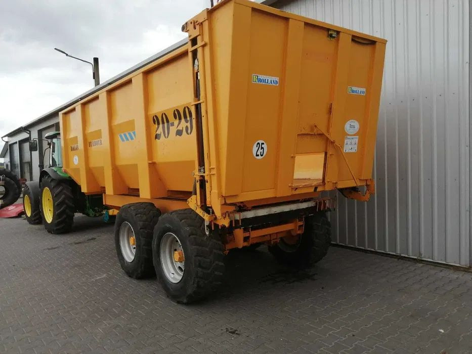 Przyczepa skorupowa 16 ton ROLLAND 20-29 TURBOVRAC - Reboque agrícola: foto 2 Przyczepa skorupowa 16 ton ROLLAND 20-29 TURBOVRAC - Reboque agrícola: foto 2