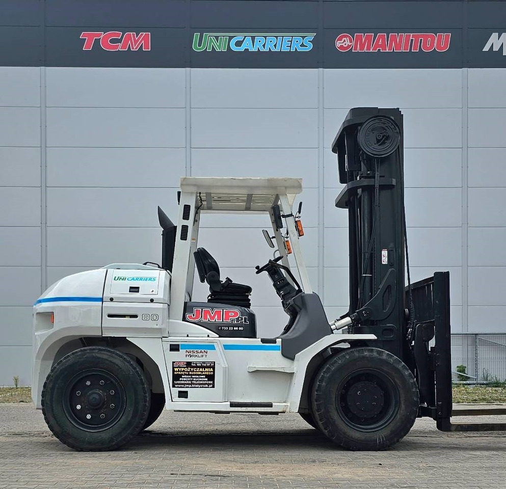 Empilhadeira a diesel UniCarriers ZX80 FD80-3 TRIPLEX 6m: foto 18
