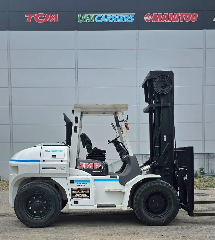 Empilhadeira a diesel UniCarriers ZX80 FD80-3 TRIPLEX 6m: foto 17