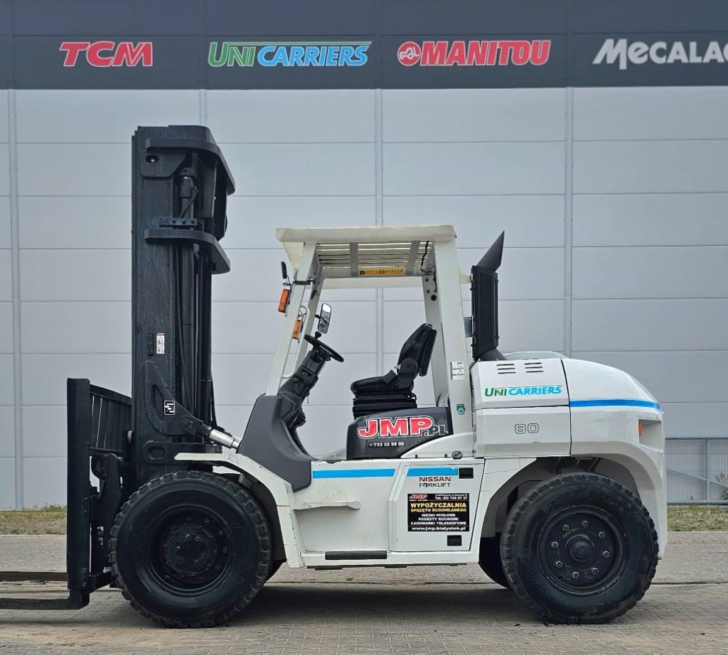 Empilhadeira a diesel UniCarriers ZX80 FD80-3 TRIPLEX 6m: foto 9