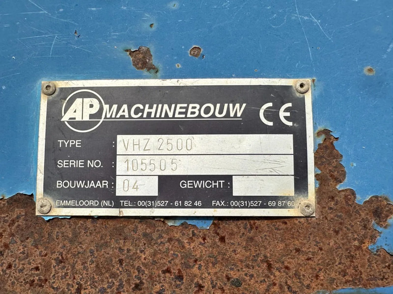 Varredora industrial AP VHZ 2500: foto 11