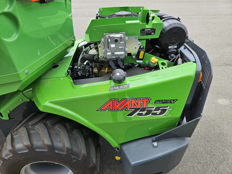 Mini pá carregadora de rastos Avant 755i Rental mini-shovel: foto 19