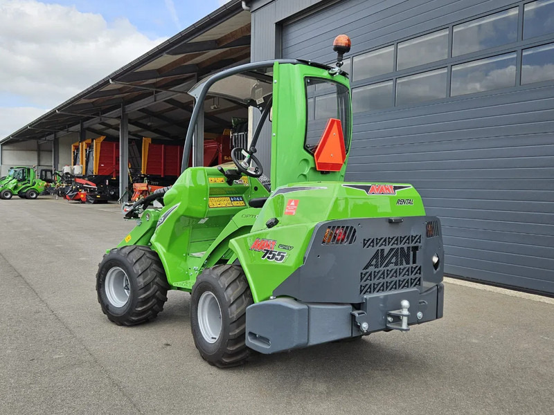 Mini pá carregadora de rastos Avant 755i Rental mini-shovel: foto 7
