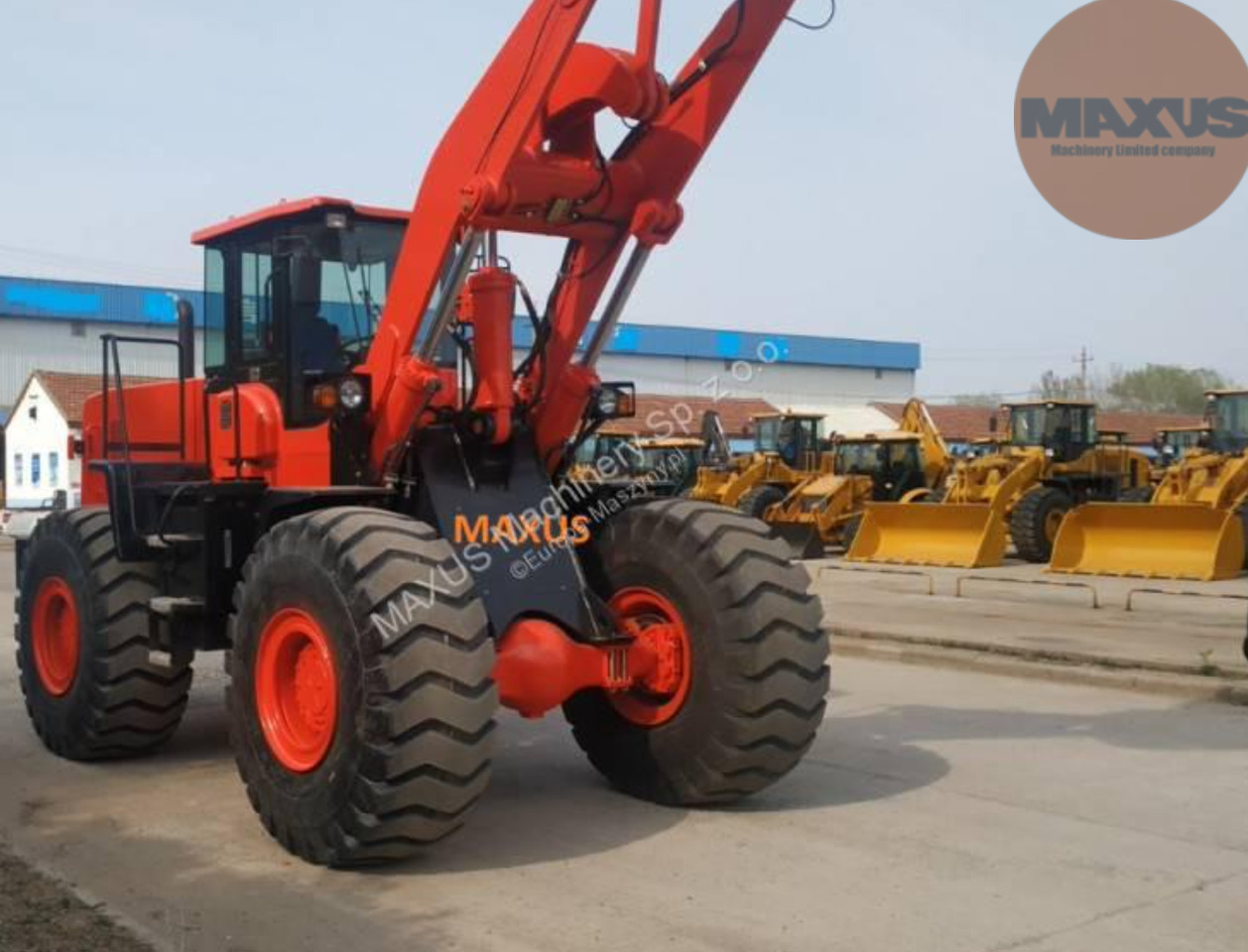 Колісний навантажувач 19 тонн MAXUS 19 ton - Pá carregadora de rodas: foto 1 Колісний навантажувач 19 тонн MAXUS 19 ton - Pá carregadora de rodas: foto 1