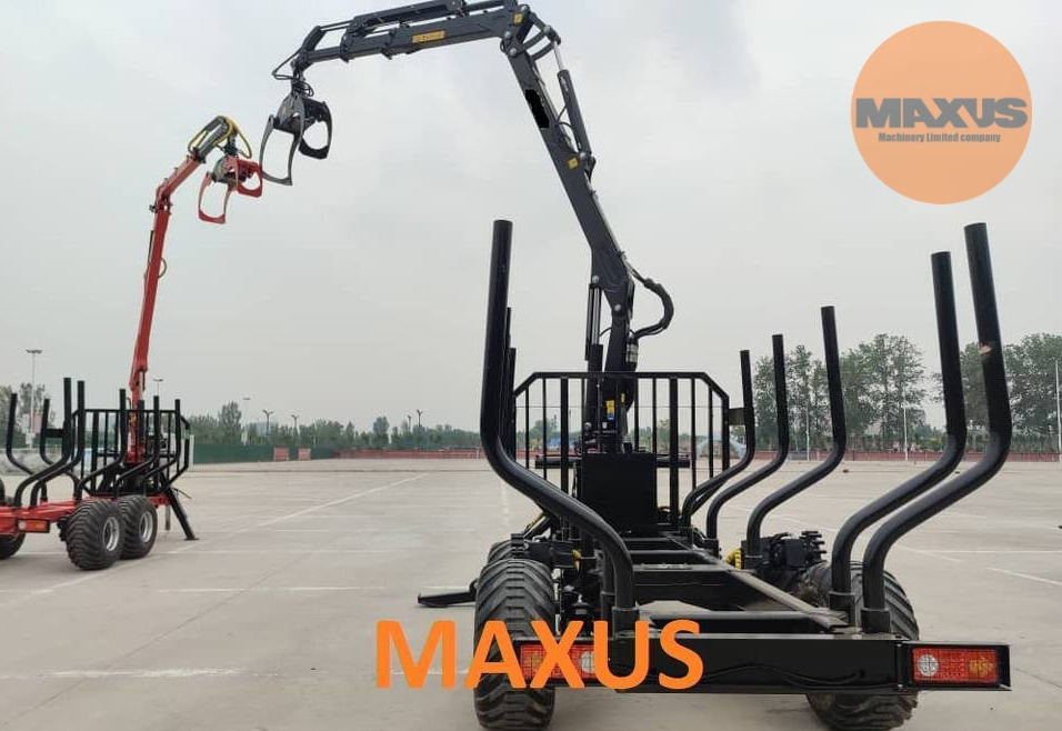 Maxus MAXUS 1400 Forstanhänger + Kran 780 - Reboque florestal: foto 2 Maxus MAXUS 1400 Forstanhänger + Kran 780 - Reboque florestal: foto 2