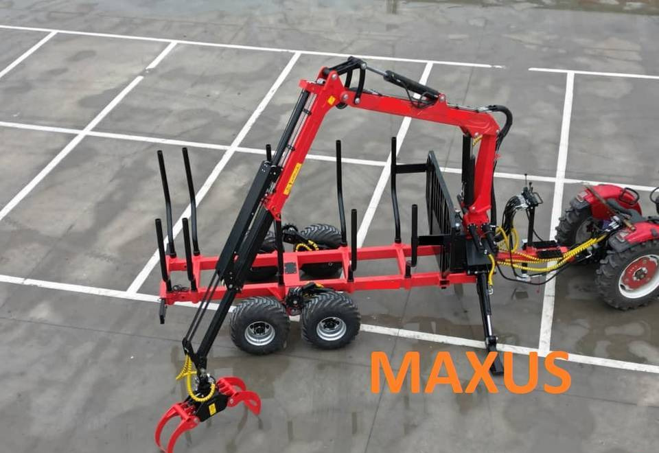 NEW 10 TON Trailer with 2 TON Crane MAXUS Warranty up to 10 YEARS НОВИЙ причіп 10 ТОН Кран 2 ТОНИ MAXUS Гарантія до 10 РОКІВ NOWA przyczepa 10 TON Żuraw 2 TONY MAXUS Gwarancja do 10 LAT - Reboque florestal: foto 3 NEW 10 TON Trailer with 2 TON Crane MAXUS Warranty up to 10 YEARS НОВИЙ причіп 10 ТОН Кран 2 ТОНИ MAXUS Гарантія до 10 РОКІВ NOWA przyczepa 10 TON Żuraw 2 TONY MAXUS Gwarancja do 10 LAT - Reboque florestal: foto 3