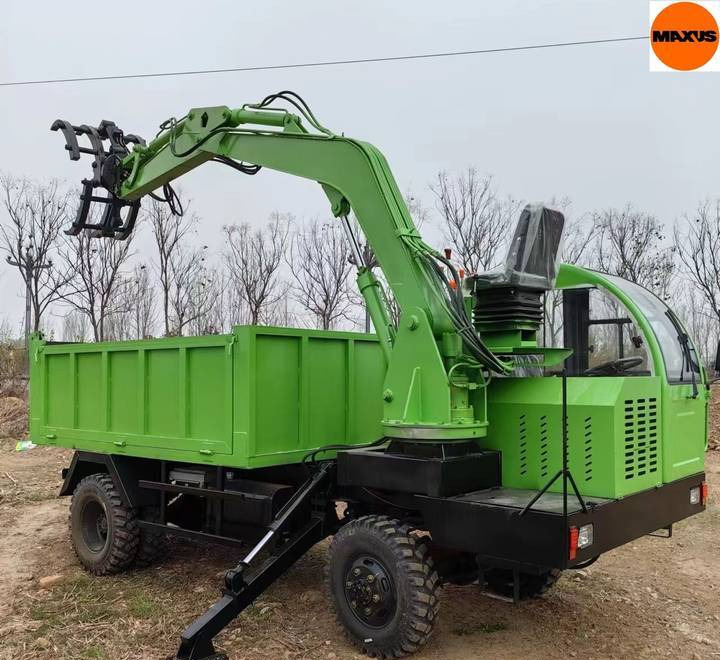 Reboque florestal novo NEW MAXUS 14 TON Trailer 7.8m Crane Warranty up to 10 YEARS | НОВА Прицепа 14 ТОН Кран 7,8 м MAXUS Гарантія до 10 РОКІВ: foto 11