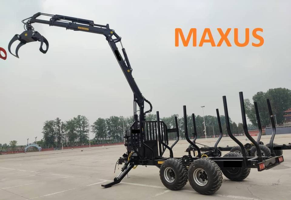 Reboque florestal novo NEW MAXUS 14 TON Trailer 7.8m Crane Warranty up to 10 YEARS | НОВА Прицепа 14 ТОН Кран 7,8 м MAXUS Гарантія до 10 РОКІВ: foto 7