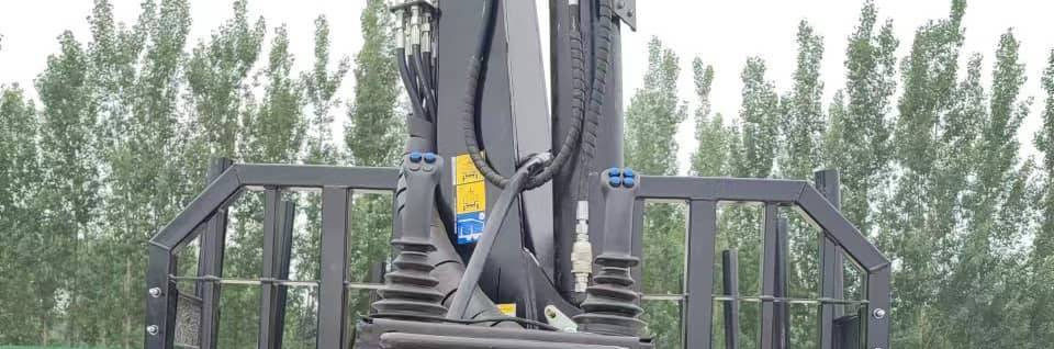 Reboque florestal novo NEW MAXUS 14 TON Trailer 7.8m Crane Warranty up to 10 YEARS | НОВА Прицепа 14 ТОН Кран 7,8 м MAXUS Гарантія до 10 РОКІВ: foto 8