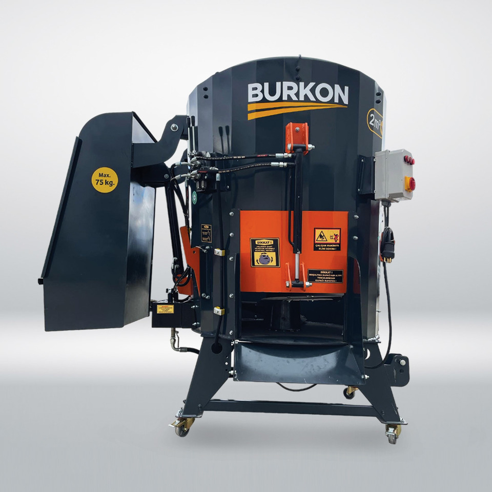 2 m3 Sabit Elektrikli ve Kepçeli Yem Karma Makinesi - Misturadora Alimentadora: foto 2 2 m3 Sabit Elektrikli ve Kepçeli Yem Karma Makinesi - Misturadora Alimentadora: foto 2