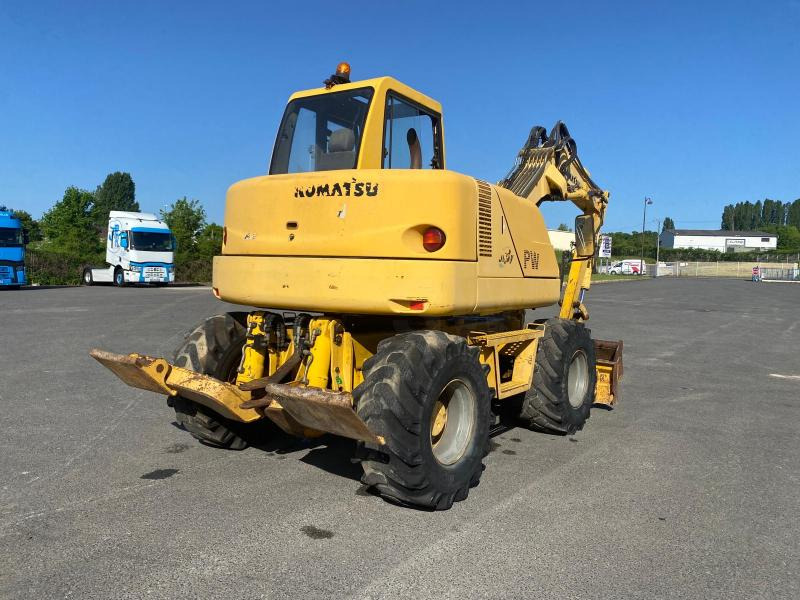 Komatsu PW95 - Escavadeira de rodas: foto 4 Komatsu PW95 - Escavadeira de rodas: foto 4
