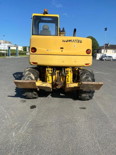 Komatsu PW95 - Escavadeira de rodas: foto 3 Komatsu PW95 - Escavadeira de rodas: foto 3