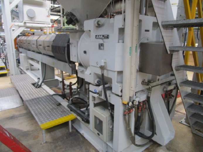 AMUT FLAT FILM EXTRUDER EA-160 FÜR PS/PP - Máquina de embalagem: foto 3 AMUT FLAT FILM EXTRUDER EA-160 FÜR PS/PP - Máquina de embalagem: foto 3