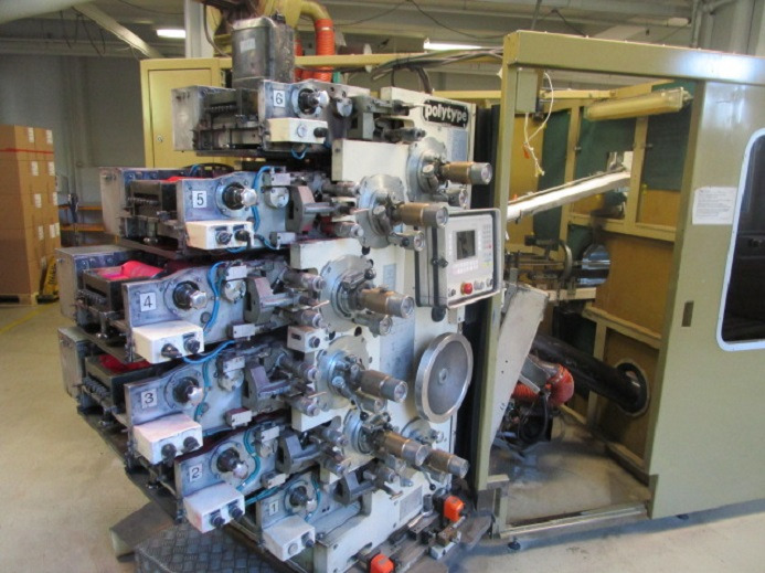 BECHERDRUCKMASCHINE POLYTYPE BDM65 - Máquina de embalagem: foto 2 BECHERDRUCKMASCHINE POLYTYPE BDM65 - Máquina de embalagem: foto 2