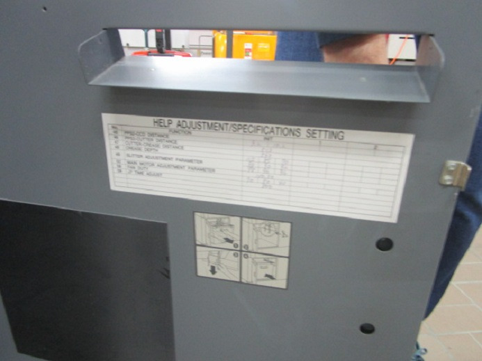 FINISHER FÜR DIGITALEN FARBDRUCK DUPLO DC-615 PRO (nur schneiden) - Máquina de impressão: foto 5 FINISHER FÜR DIGITALEN FARBDRUCK DUPLO DC-615 PRO (nur schneiden) - Máquina de impressão: foto 5