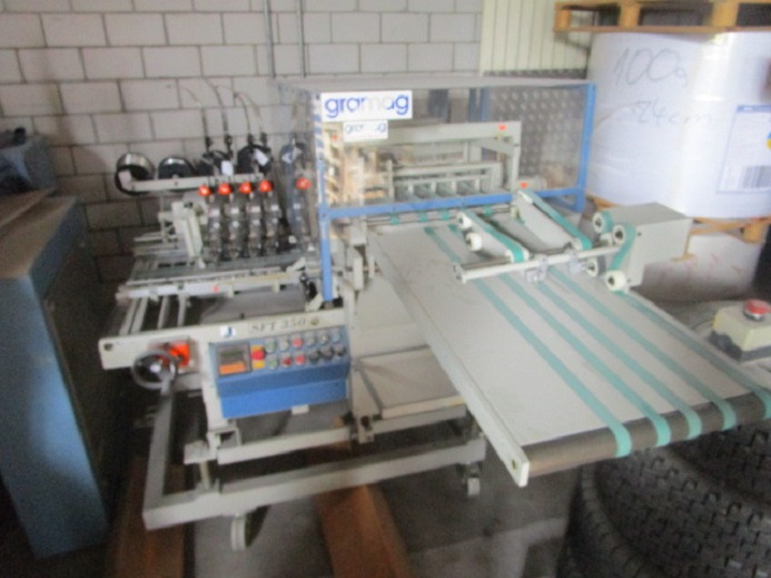 HEFT- UND FALZEINHEIT MIT FRONTSCHNITT MKW SFT 350 - Máquina de impressão: foto 1 HEFT- UND FALZEINHEIT MIT FRONTSCHNITT MKW SFT 350 - Máquina de impressão: foto 1