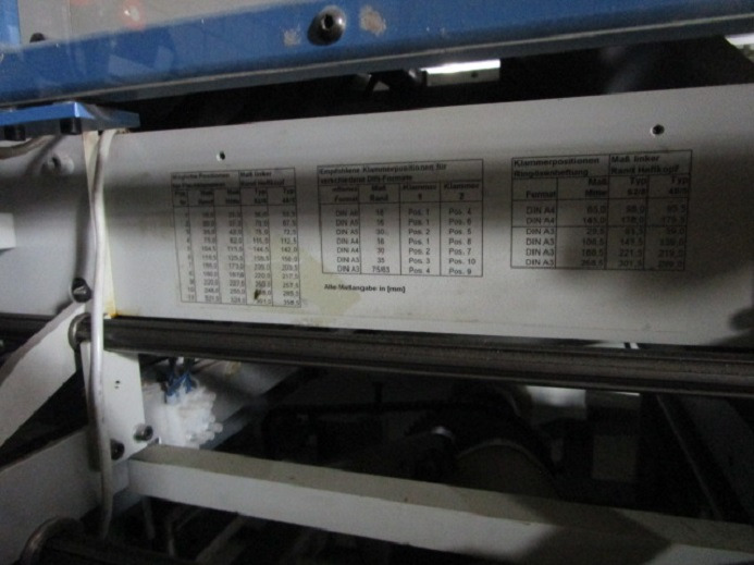 HEFT- UND FALZEINHEIT MIT FRONTSCHNITT MKW SFT 350 - Máquina de impressão: foto 5 HEFT- UND FALZEINHEIT MIT FRONTSCHNITT MKW SFT 350 - Máquina de impressão: foto 5