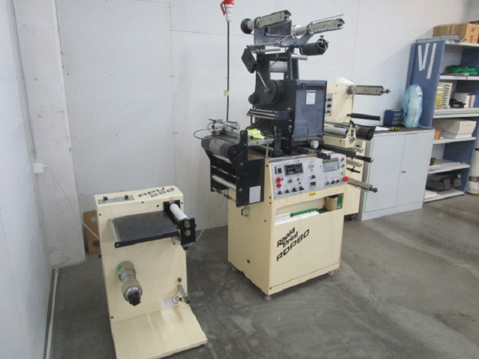 HUBSTANZE RAPID PRINT ROP80 MIT PRÄGEEINHEIT VON OBEN UND UNTEN - Máquina de impressão: foto 2 HUBSTANZE RAPID PRINT ROP80 MIT PRÄGEEINHEIT VON OBEN UND UNTEN - Máquina de impressão: foto 2