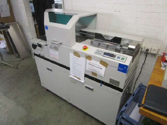 PERFECT BINDER TC-5500 MIT UNTERSCHRANK - Encadernadora: foto 1 PERFECT BINDER TC-5500 MIT UNTERSCHRANK - Encadernadora: foto 1