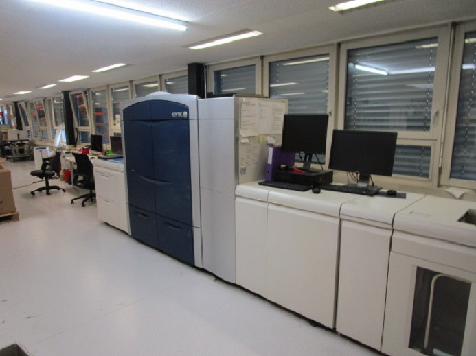 XEROX COLORPRESS 1000 / Colour 1000 mit Freeflow Printserver und Clear Toner - Máquina de impressão digital: foto 3 XEROX COLORPRESS 1000 / Colour 1000 mit Freeflow Printserver und Clear Toner - Máquina de impressão digital: foto 3