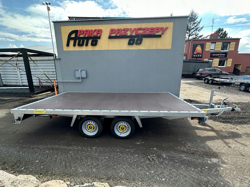 PLATFORMY PRZYCZEPA 4x2 WARK DMC 2700 / WARK 4x2 Platform Trailer DMC 2700 - Reboque plataforma/ Caixa aberta: foto 2 PLATFORMY PRZYCZEPA 4x2 WARK DMC 2700 / WARK 4x2 Platform Trailer DMC 2700 - Reboque plataforma/ Caixa aberta: foto 2