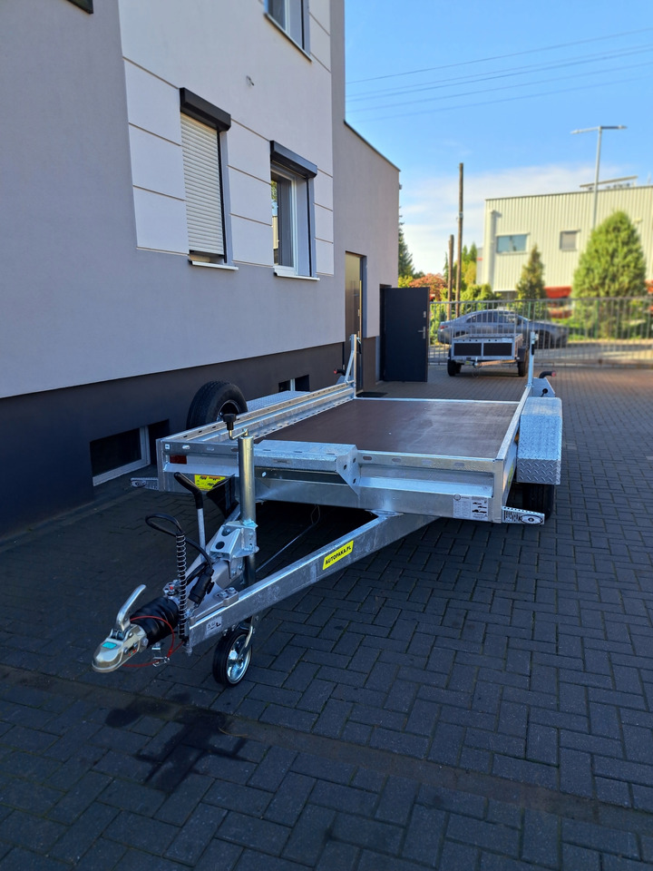 PRZYCZEPA LAWETA DO KOPARKI MINIKOPARKI 3500KG / EXCAVATOR MINI EXCAVATOR TRANSPORTER TRAILER 3500KG - Reboque porta máquinas: foto 2 PRZYCZEPA LAWETA DO KOPARKI MINIKOPARKI 3500KG / EXCAVATOR MINI EXCAVATOR TRANSPORTER TRAILER 3500KG - Reboque porta máquinas: foto 2