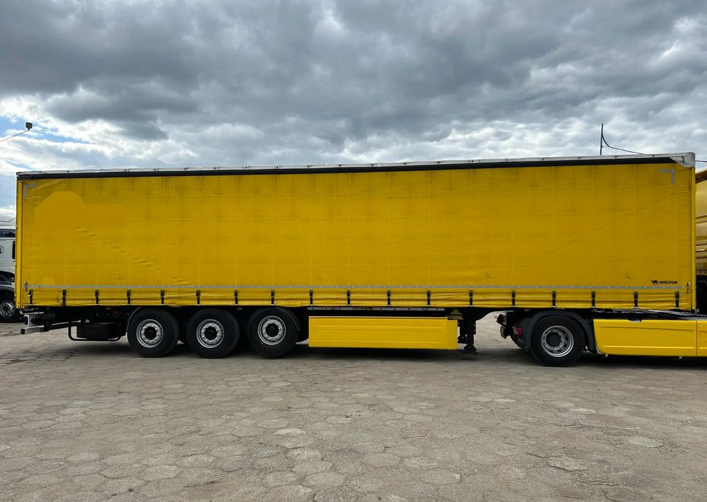 Wielton NS3K FIRANKA / STANDARD / OŚ PODNOSZONA / KOSZ PALETOWY / 2019 ROK !! - Semi-reboque de lona: foto 3 Wielton NS3K FIRANKA / STANDARD / OŚ PODNOSZONA / KOSZ PALETOWY / 2019 ROK !! - Semi-reboque de lona: foto 3