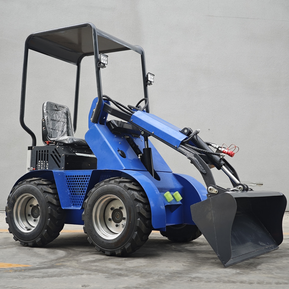 LEZUM Free Shipping Mini Skid Steer Loader Compact Track Electric/Diesel Chinese Mini Skid Steer Loader For Sale With Mini Skid Steer Attachments 4 In 1 Bucket - Mini pá carregadora: foto 2 LEZUM Free Shipping Mini Skid Steer Loader Compact Track Electric/Diesel Chinese Mini Skid Steer Loader For Sale With Mini Skid Steer Attachments 4 In 1 Bucket - Mini pá carregadora: foto 2