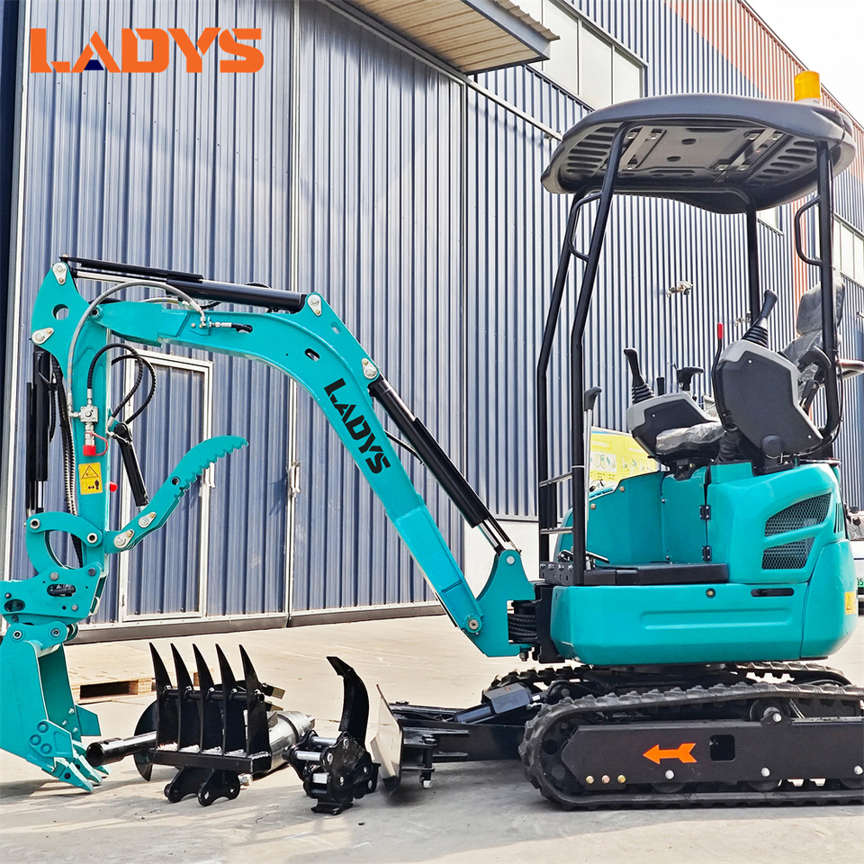 LADYS DY20T Mini Excavator Euro 5/Epa Engine Kubota Mini Excavator For Sale - Mini escavadeira: foto 1 LADYS DY20T Mini Excavator Euro 5/Epa Engine Kubota Mini Excavator For Sale - Mini escavadeira: foto 1
