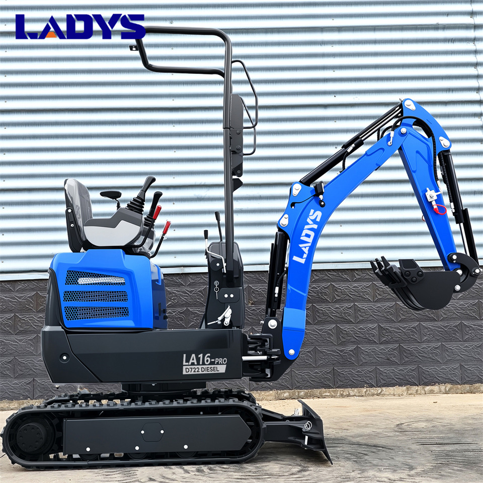 LADYS LA16Pro Mini Excavator Euro 5/Epa Kubota Engine Mini Excavator For Sale - Escavadeira: foto 5 LADYS LA16Pro Mini Excavator Euro 5/Epa Kubota Engine Mini Excavator For Sale - Escavadeira: foto 5
