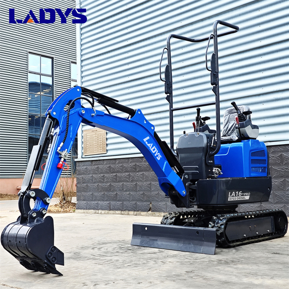 LADYS LA16Pro Mini Excavator Euro 5/Epa Kubota Engine Mini Excavator For Sale - Escavadeira: foto 3 LADYS LA16Pro Mini Excavator Euro 5/Epa Kubota Engine Mini Excavator For Sale - Escavadeira: foto 3