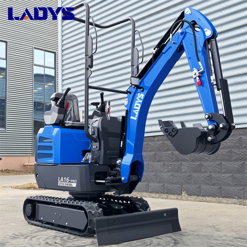 LADYS LA16Pro Mini Excavator Euro 5/Epa Kubota Engine Mini Excavator For Sale - Escavadeira: foto 4 LADYS LA16Pro Mini Excavator Euro 5/Epa Kubota Engine Mini Excavator For Sale - Escavadeira: foto 4